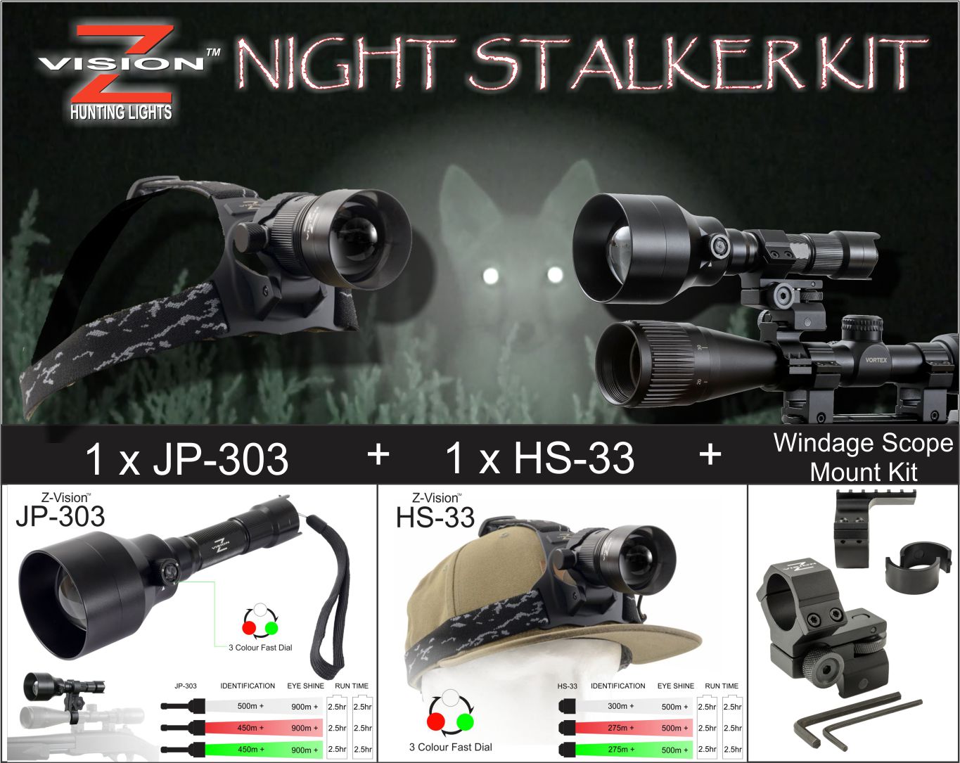 Z-Vision Night Stalker Kit